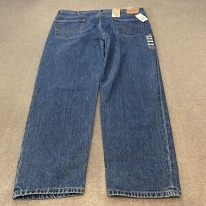Levis 550 Jeans Mens 44x32 Blue Relaxed Fit Tapered Leg Denim New with Tags